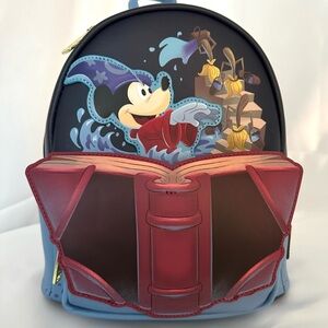 Loungefly Mini Backpack Disney Fantasia Mickey Mouse Sorcerer’s Apprentice